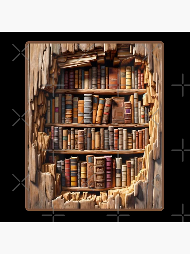 Thumbnail 4 of 4, Clock, 3D Inmersion Library Tree designed and sold by MINOSDESIGN.