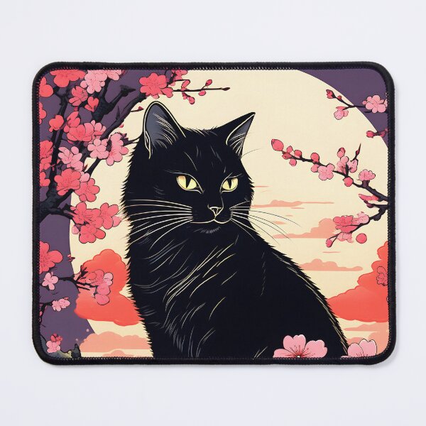 Item preview, Copy of Neko Harmony: Retro Japanese Cat Delight for Feline Aficionados designed and sold by Catophile.