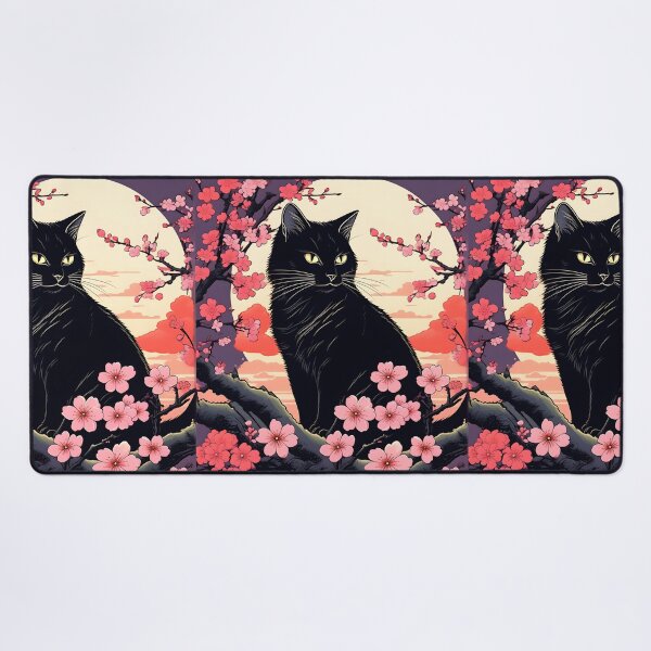 Item preview, Copy of Neko Harmony: Retro Japanese Cat Delight for Feline Aficionados designed and sold by Catophile.