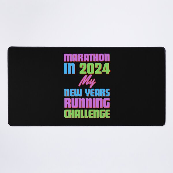 Item preview, Marathon run in 2024 My New Years Running Challenge  designed and sold by MarsLights.