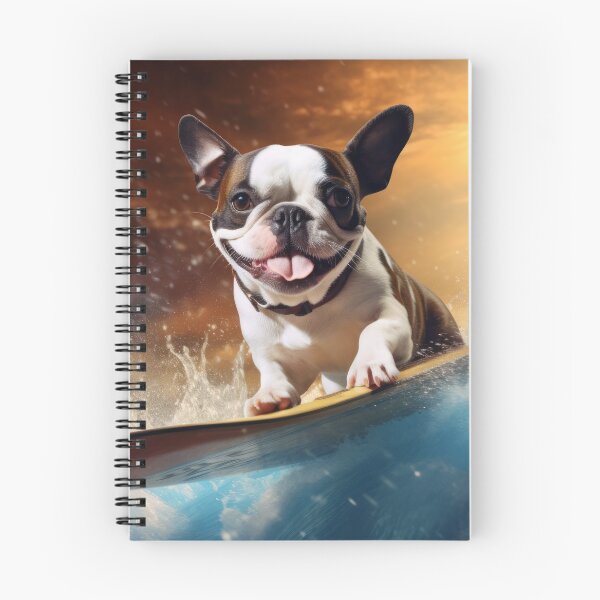 Item preview, Boston Terrier Dog Surfing designed and sold by salarkoshop.