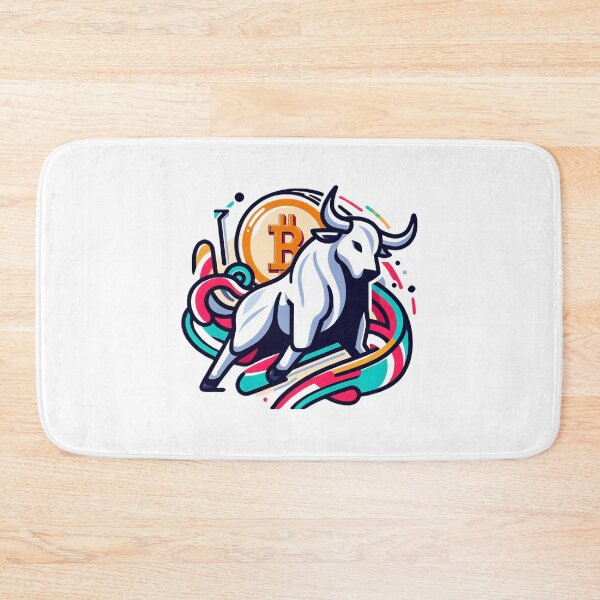 Item preview, Crypto Bull Rally: Bitcoin Surge Unleashed designed and sold by Mechanical-Artt.