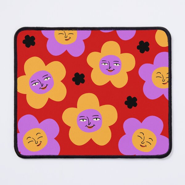 Item preview, PATTERN WITH PURPLE AND YELLOW DAISIES designed and sold by infinitearte.
