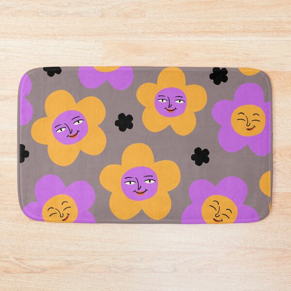 Item preview, PATTERN WITH PURPLE AND YELLOW DAISIES designed and sold by infinitearte.