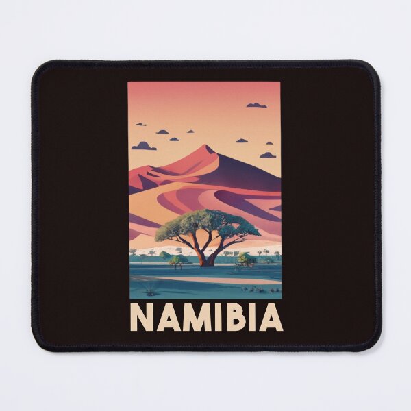Item preview, A Vintage Travel Art of Namibia - Africa designed and sold by GoodOldVintage.