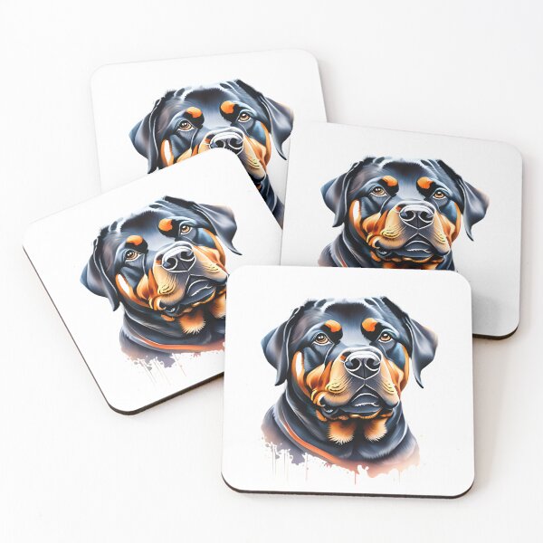Item preview, Happy Rottweiller designed and sold by LornaHamel.