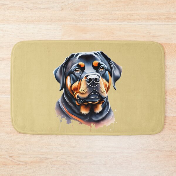 Item preview, Happy Rottweiller designed and sold by LornaHamel.