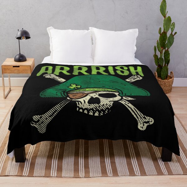 Item preview, Arrish Irish Pirate Skull Leprechaun St Patricks Day Boys designed and sold by BalladOfZeus.