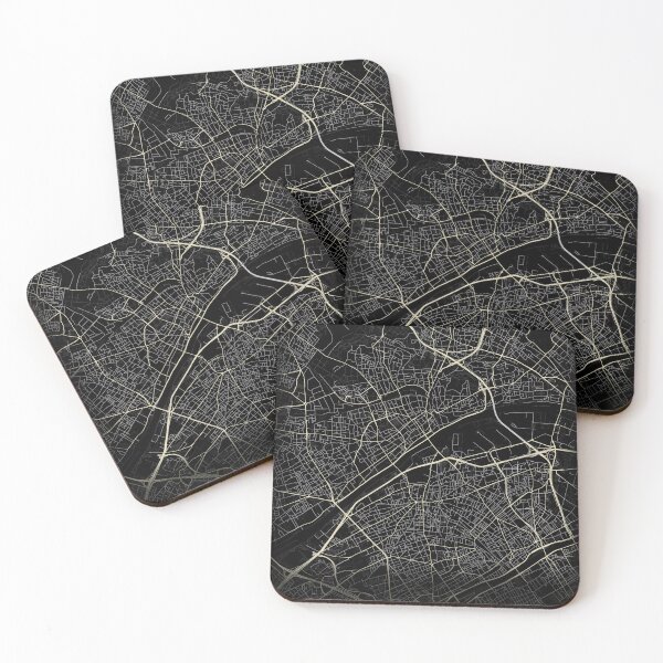 Item preview, Argenteuil Map Black and white designed and sold by Jerhus.