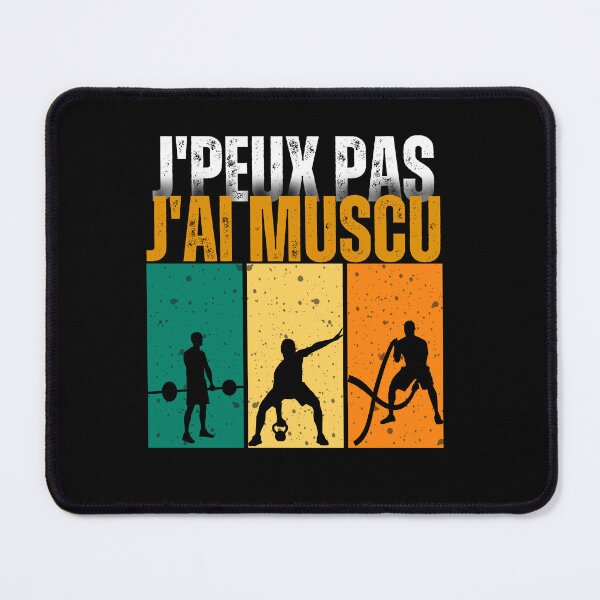 Item preview, j'peux pas j'ai muscu | gym gifts | musculation designed and sold by store7azzouzi.