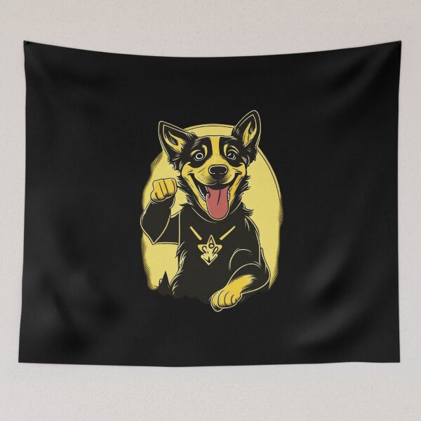 Item preview,  Give Me A Paw Five Dog Lovers designed and sold by BlueGoldArt.