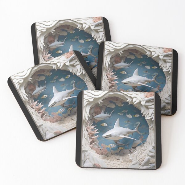 Item preview, 3D Shark Deep Ocean Hole designed and sold by MINOSDESIGN.