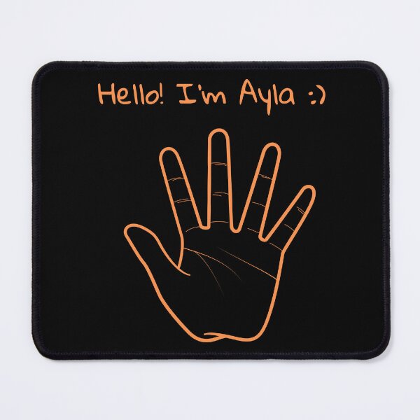 Item preview, Hello I'm Ayla my name funny girl cute designed and sold by STRAVOY.
