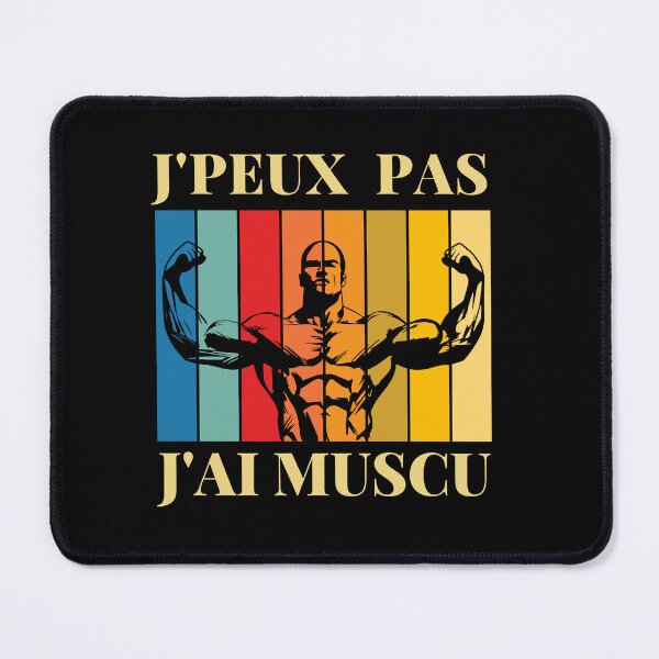 Item preview, j'peux pas j'ai muscu | gym gifts | musculation designed and sold by store7azzouzi.