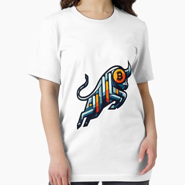 Item preview, Bitcoin Bulls Unleashed: Riding the Crypto Wave designed and sold by Mechanical-Artt.