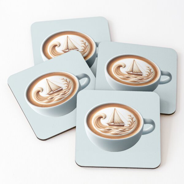 Item preview, Coffee Sailing designed and sold by Truck Stop One.