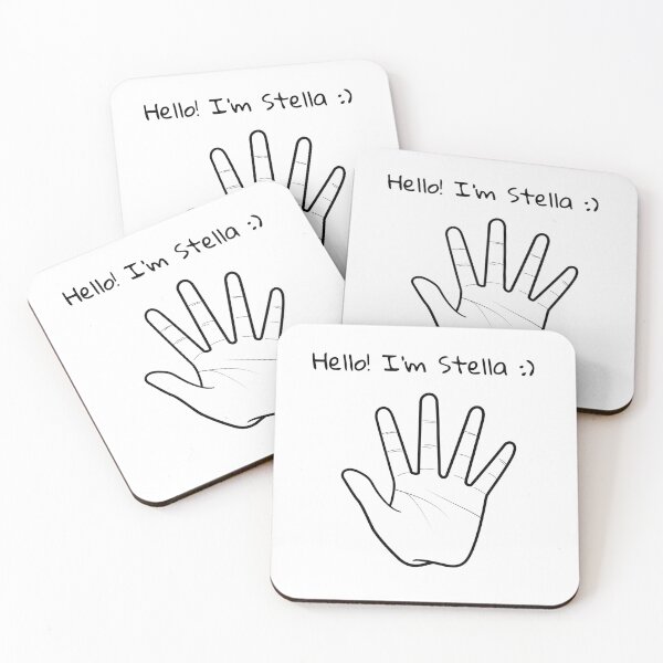 Item preview, Hello I'm Stella my name funny girl cute designed and sold by STRAVOY.