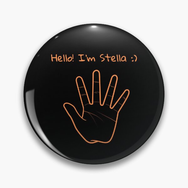 Item preview, Hello I'm Stella my name funny girl cute designed and sold by STRAVOY.