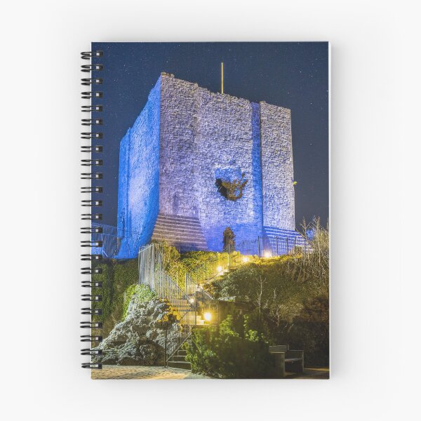Item preview, Clitheroe Castle, Lancashire - Illuminated at Night designed and sold by Shafiq Khan.