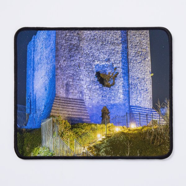 Item preview, Clitheroe Castle, Lancashire - Illuminated at Night designed and sold by Shafiq Khan.