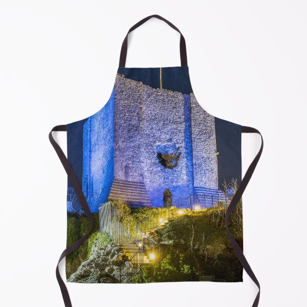 Item preview, Clitheroe Castle, Lancashire - Illuminated at Night designed and sold by Shafiq Khan.