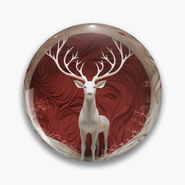 Item preview, 3D Deer Art Illusion Design designed and sold by MINOSDESIGN.