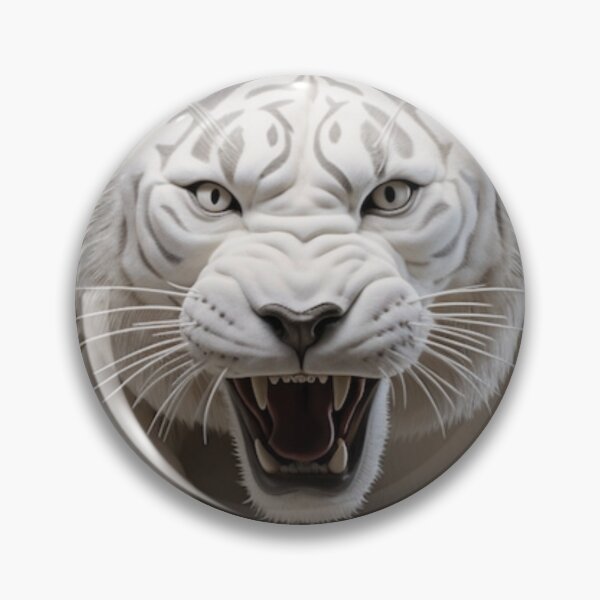 Item preview, 3D White Tiger Nature Illusion designed and sold by MINOSDESIGN.