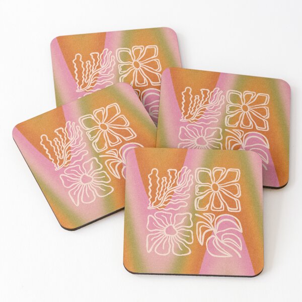 Item preview, Eclectic Beachy Inspired Floral, Abstract Design   designed and sold by wmilyyy.