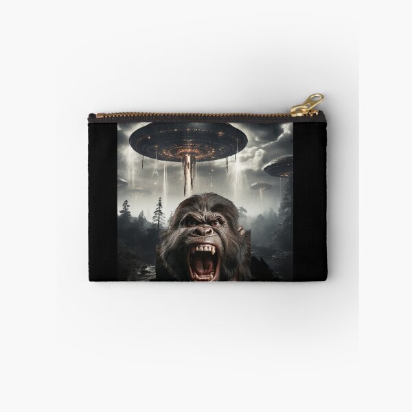 Item preview, Gorilla Selfie with UFOs designed and sold by Master-Print.