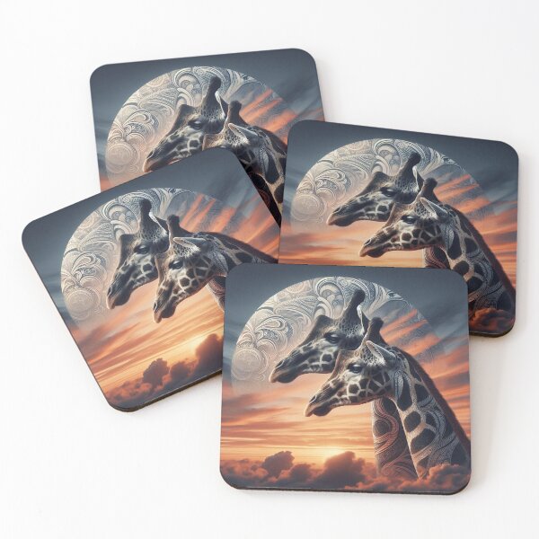 Item preview, Summit Safari: Giraffe Amidst Nature's Peaks designed and sold by NaphDesigns.