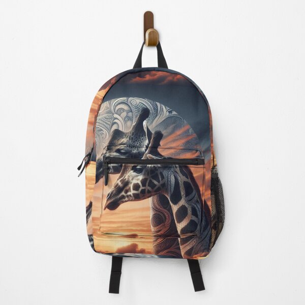 Item preview, Summit Safari: Giraffe Amidst Nature's Peaks designed and sold by NaphDesigns.