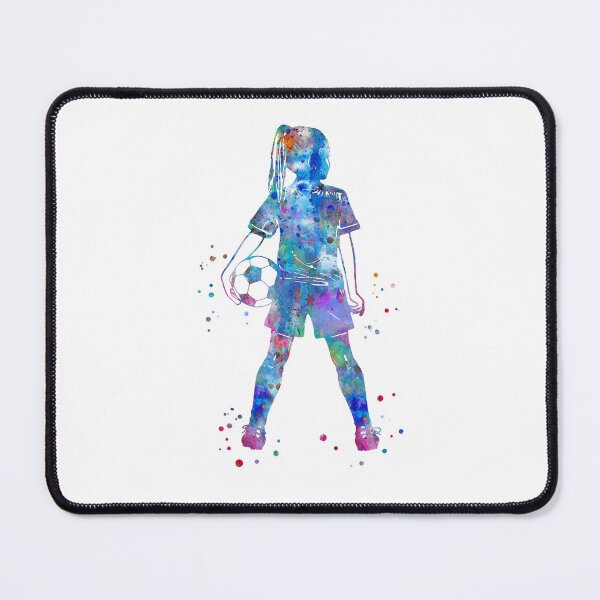 Item preview, Girl Soccer Player  designed and sold by Rosaliartbook.