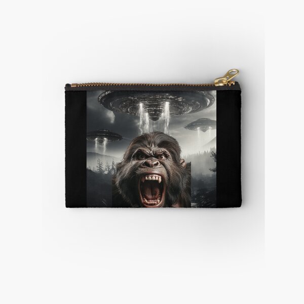 Item preview, Gorilla Selfie with UFOs designed and sold by Master-Print.