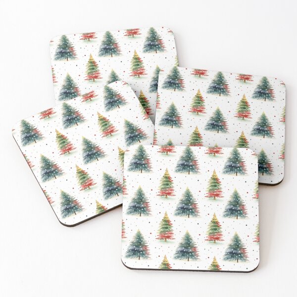 Item preview, Christmas trees, red and green firs designed and sold by AinigrivDoll.