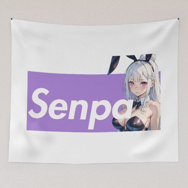 Item preview, Senpai Anime Girl designed and sold by Waifu-Supremacy.