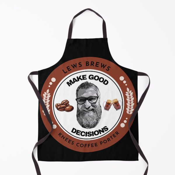 Item preview, LEWS BREWS - Knees Coffee Porter designed and sold by CleanEnergyLife.