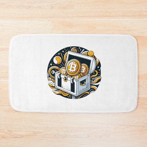 Item preview, Bitcoin's Secret Stash designed and sold by Mechanical-Artt.