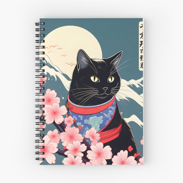 Item preview, Japanese black cat designed and sold by Catophile.