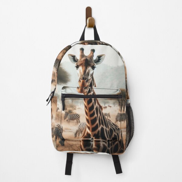 Item preview, Summit Safari: Giraffe Amidst Nature's Peaks 3 designed and sold by NaphDesigns.
