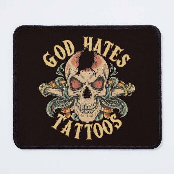 Item preview, God hates tattoos - What Does the Bible Say about Tattoos? designed and sold by Superdealkoeln.