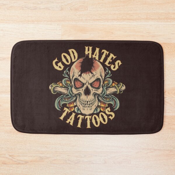 Item preview, God hates tattoos - What Does the Bible Say about Tattoos? designed and sold by Superdealkoeln.