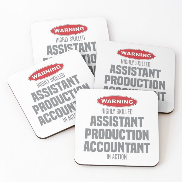 Item preview, Highly Skilled Assistant Production Accountant in Action designed and sold by NermilioDesigns.