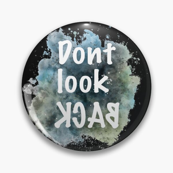Item preview, Don't Look Back text design  designed and sold by art64.