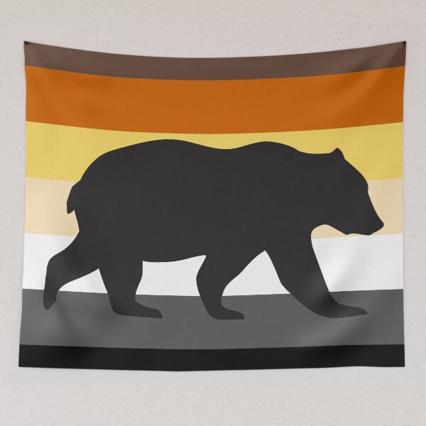 Item preview, Bear community flag designed and sold by Four_feet.