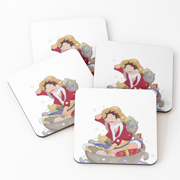 Item preview, Luffy's Festive Voyage: A Boat Full of Gifts at Sea designed and sold by Toky-Anime.