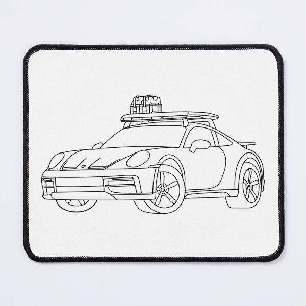 Item preview, 911 Porsche Dakar Silhouette (Black) designed and sold by VHXmedia.