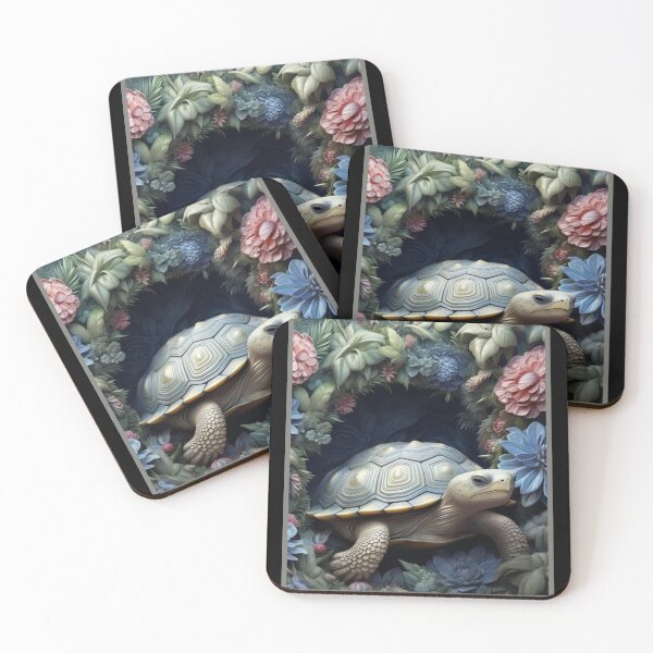 Item preview, 3D Art Turtle Nature Illusion designed and sold by MINOSDESIGN.
