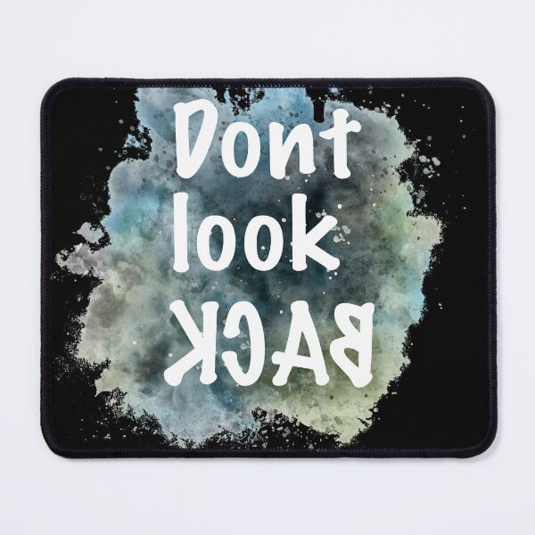 Item preview, Don't Look Back text design designed and sold by art64.