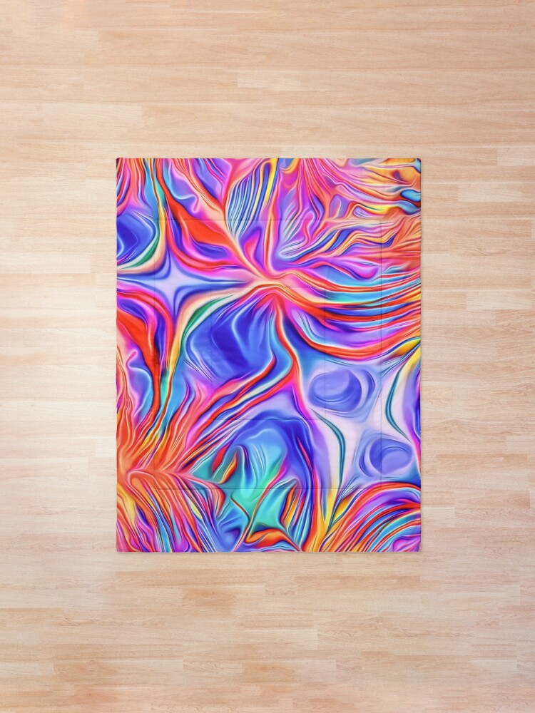 Alternate view of Liquid Flames Comforter