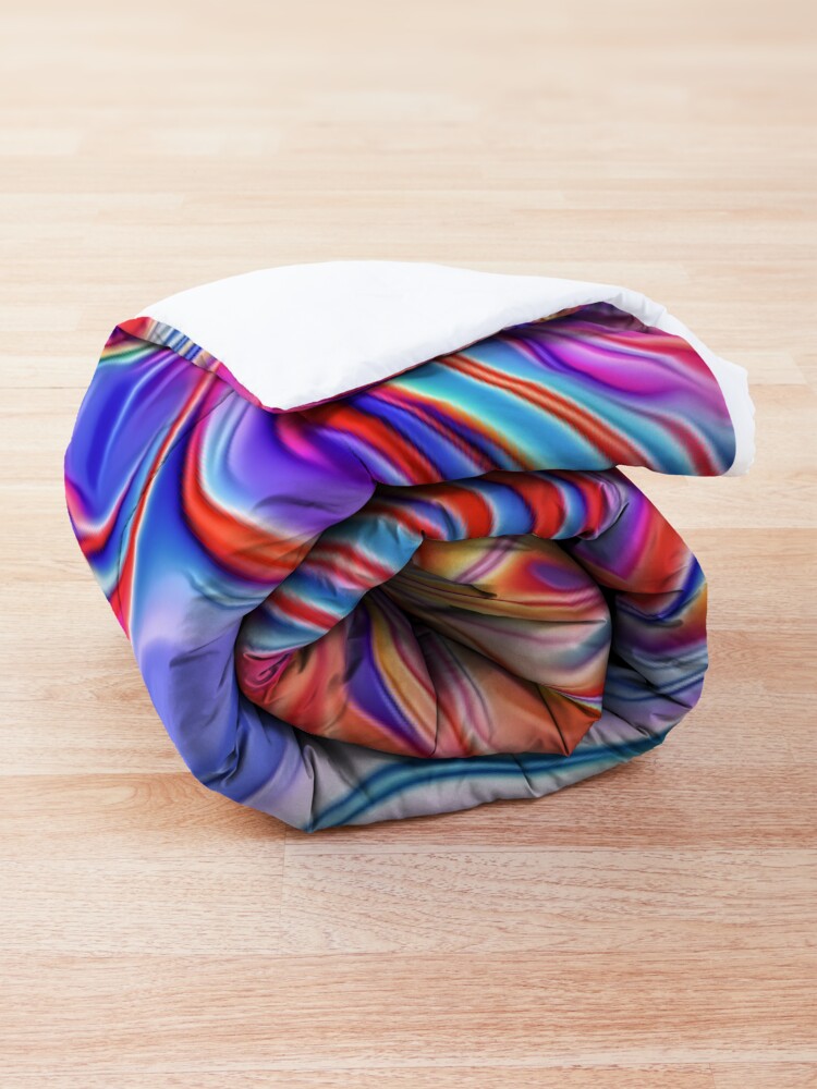 Alternate view of Liquid Flames Comforter
